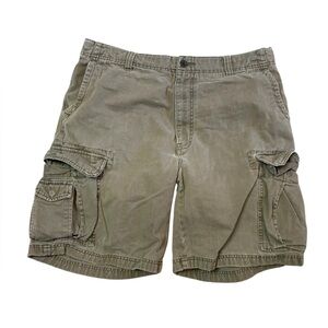 Nautica Tan Cargo Shorts with Classic Style